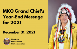 MKO Grand Chief year end message