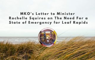 MKO's letter to Minister Squires