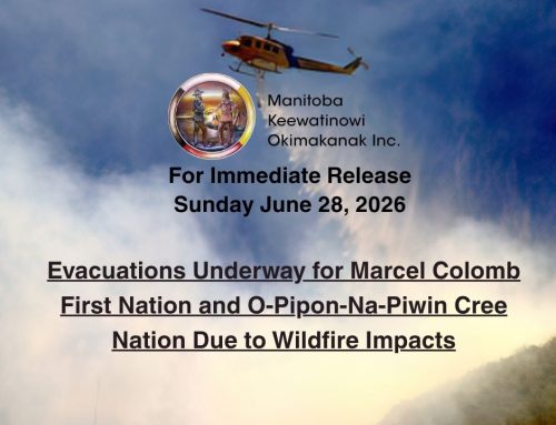 Evacuations Underway for Marcel Colomb First Nation and O-Pipon-Na-Piwin Cree Nation Due to Wildfire Impacts