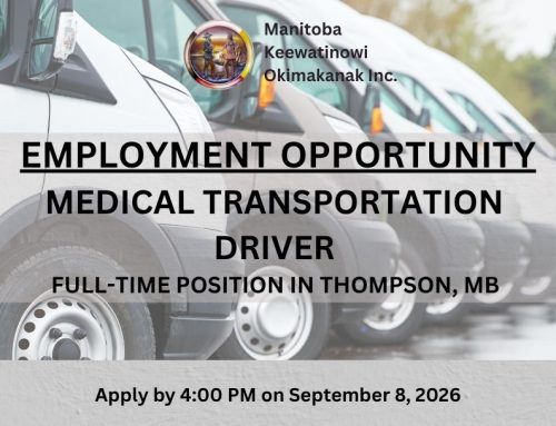 Employment Opportunity: Medical Transportation Driver in Thompson